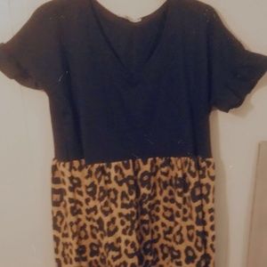 Cheetah summer dress